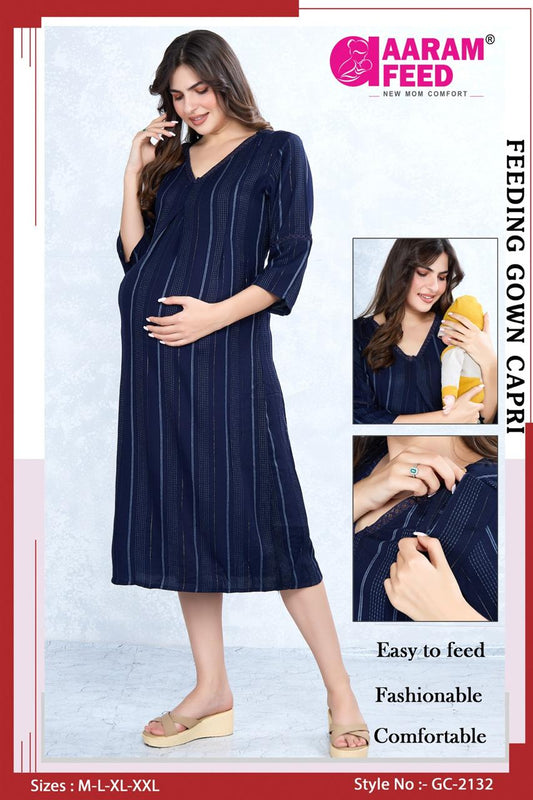 AaramFeed Feeding Gown Capri-GC-2132