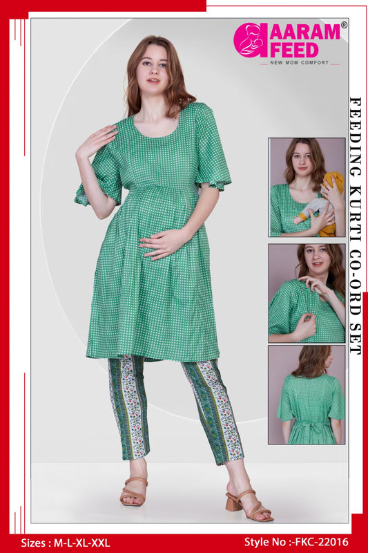 FEEDING KURTI CO-ORD SET – FKC – 22016
