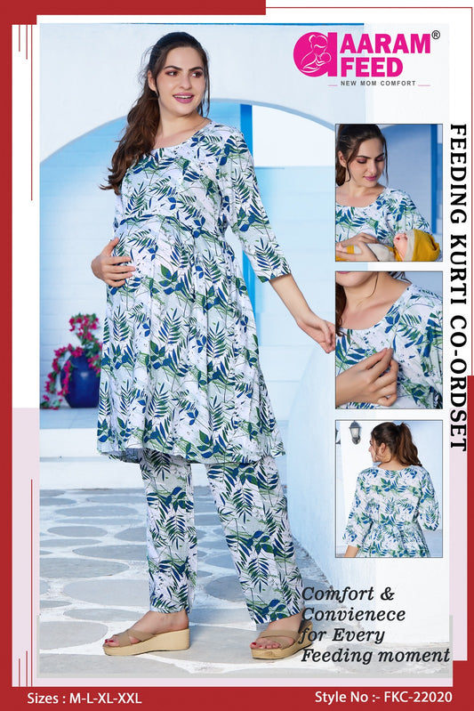 FEEDING KURTI CO-ORD SET – FKC – 22020