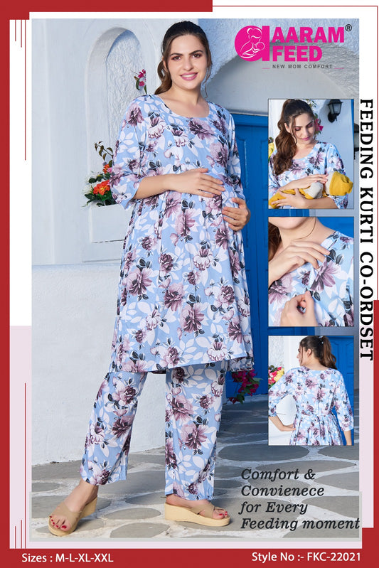 FEEDING KURTI CO-ORD SET – FKC – 22021