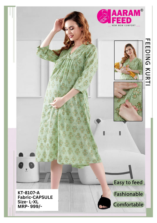 AaramFeed Feeding Kurti KT-8107