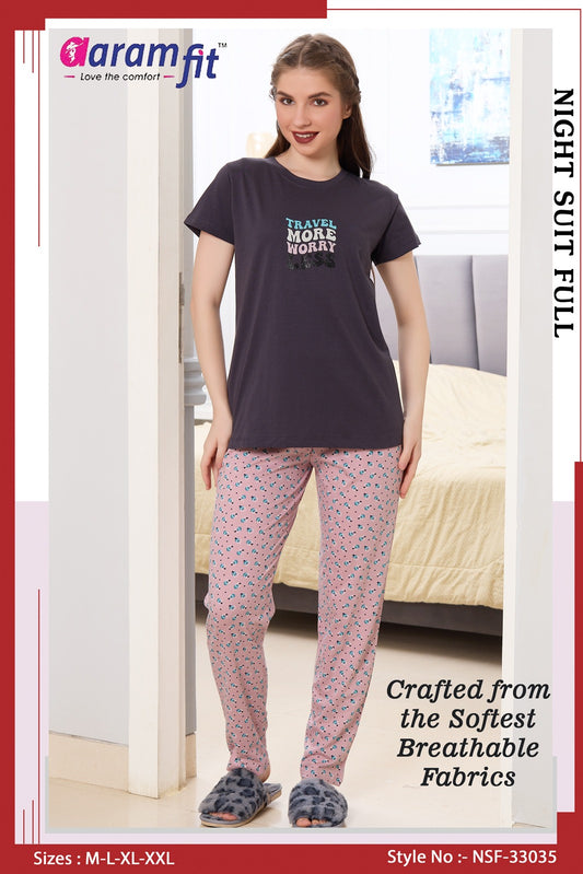 AaramFit Night Suit Full-NSF-33035