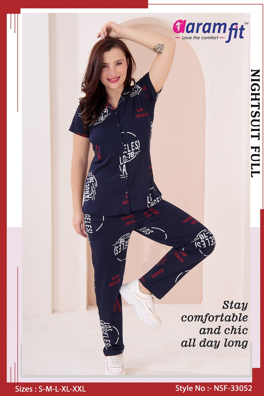 AaramFit Night Suit Full-NSF-33052
