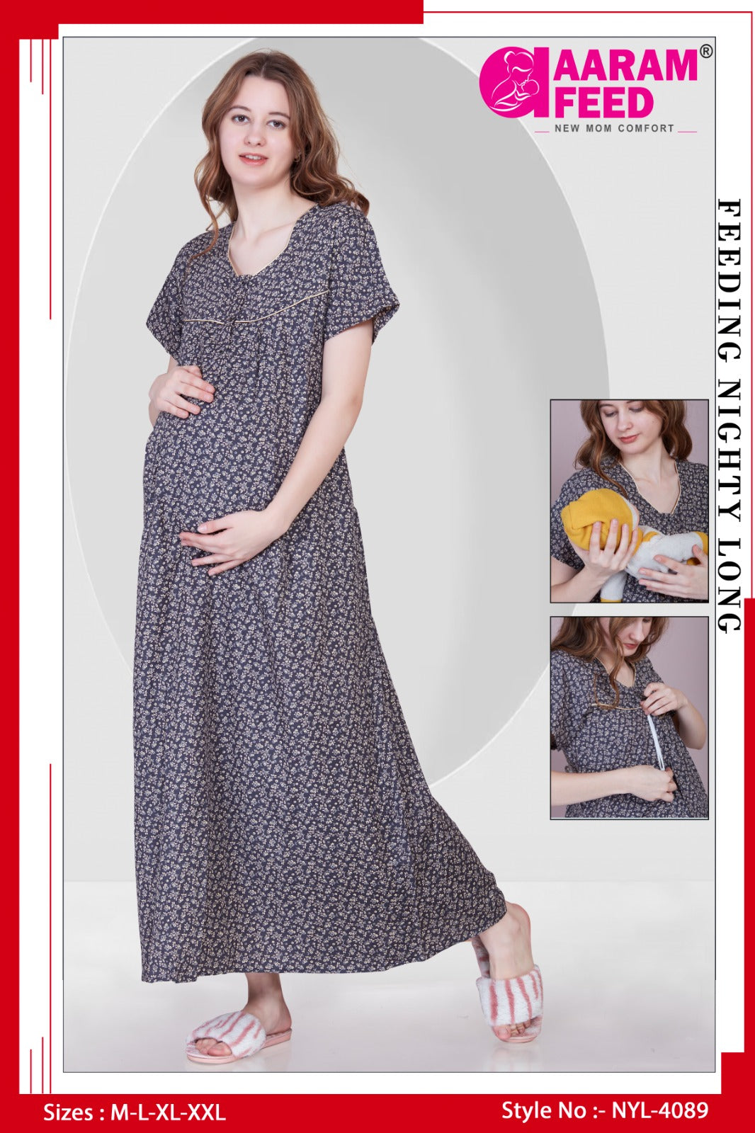 AaramFeed Feeding Nighty-NYL-4089