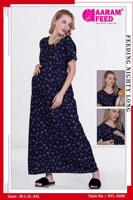 AaramFeed Feeding Nighty-NYL-4090
