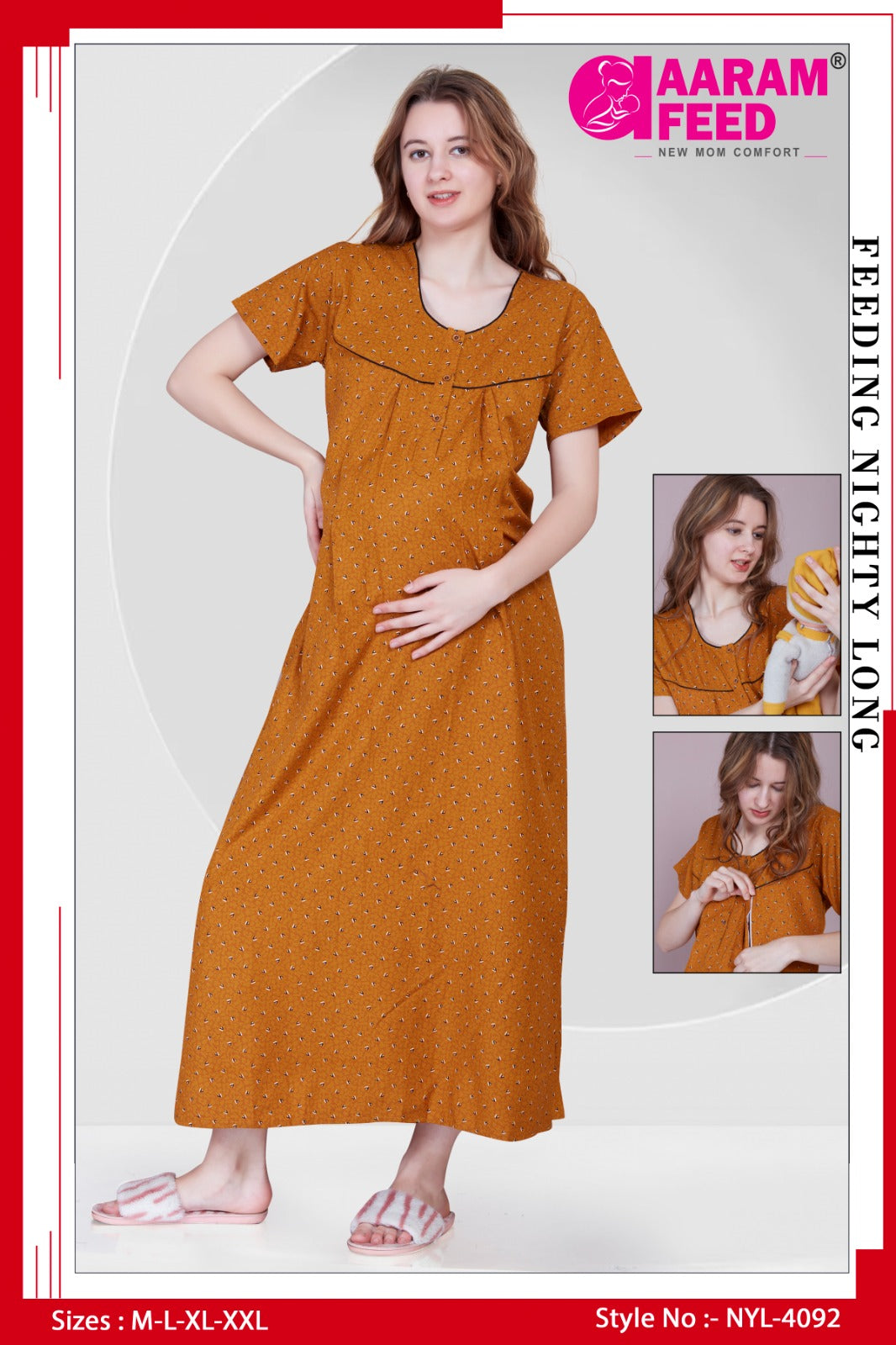 AaramFeed Feeding Nighty-NYL-4092