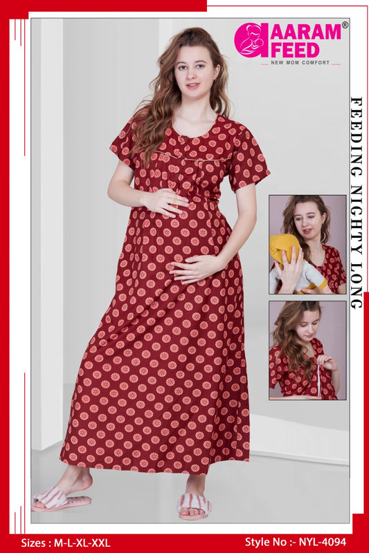 AaramFeed Feeding Nighty-NYL-4094