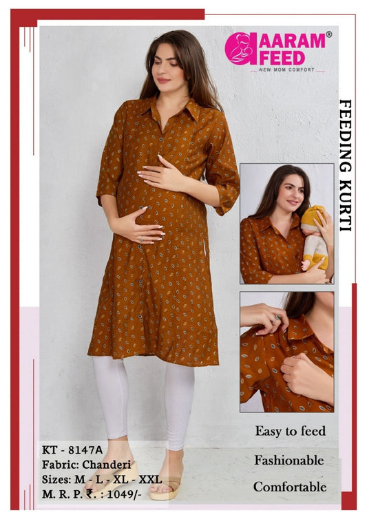 AaramFeed Feeding Kurti KT-8147