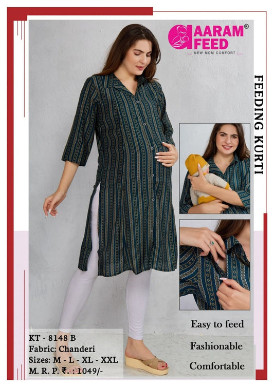 AaramFeed Feeding Kurti KT-8148
