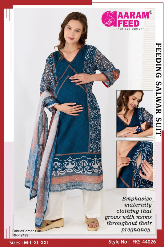 AaramFeed Feeding Kurti Set - FKS - 44026