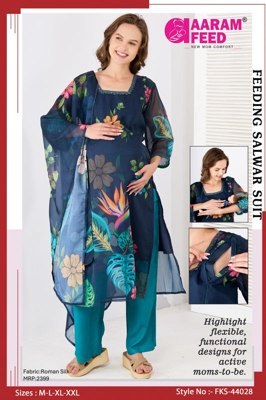 AaramFeed Feeding Kurti Set - FKS - 44028