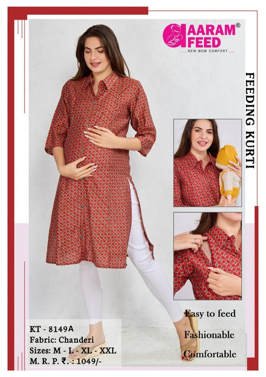 AaramFeed Feeding Kurti KT-8149
