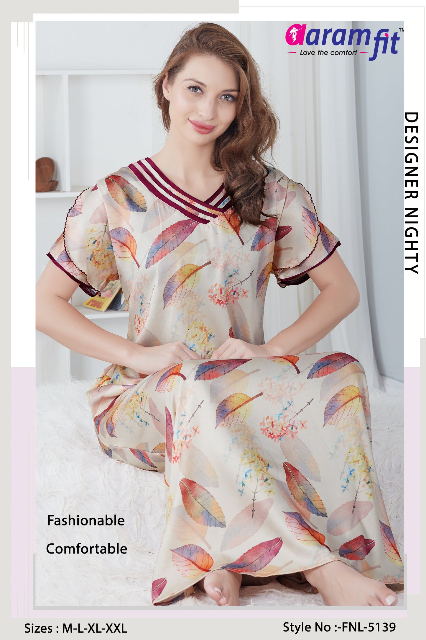 AARAMFIT DESIGNER NIGHTY FNL-5139