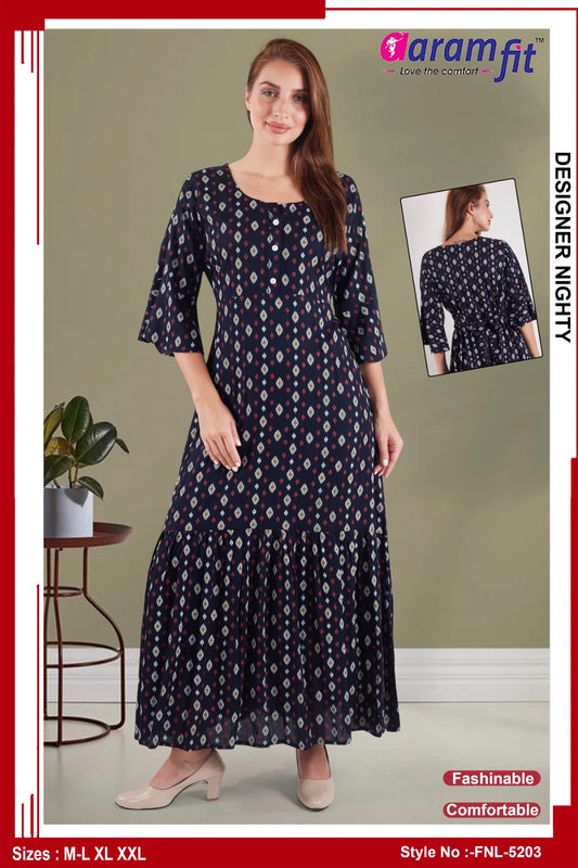 AARAMFIT DESIGNER NIGHTY FNL-5203