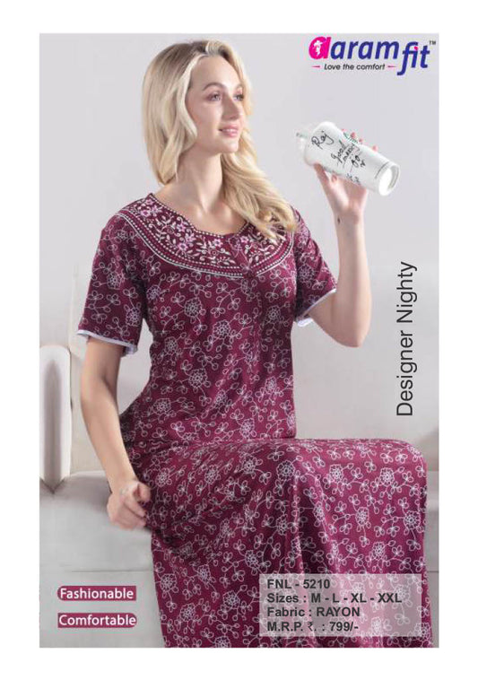 AARAMFIT DESIGNER NIGHTY FNL-5210