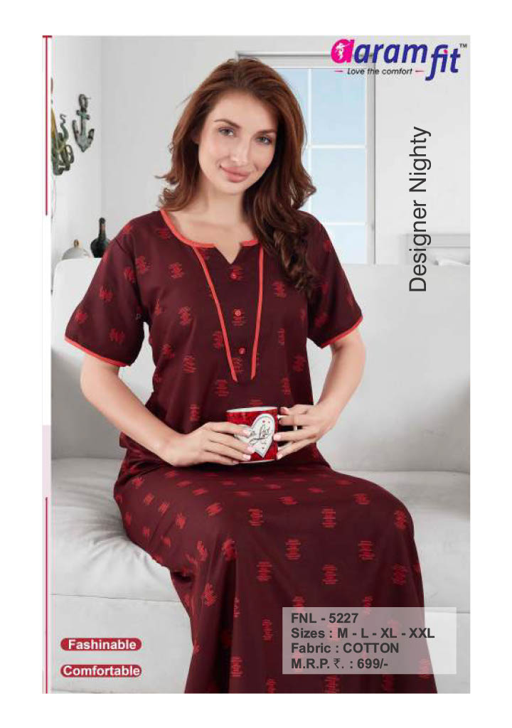 AARAMFIT DESIGNER NIGHTY FNL-5227