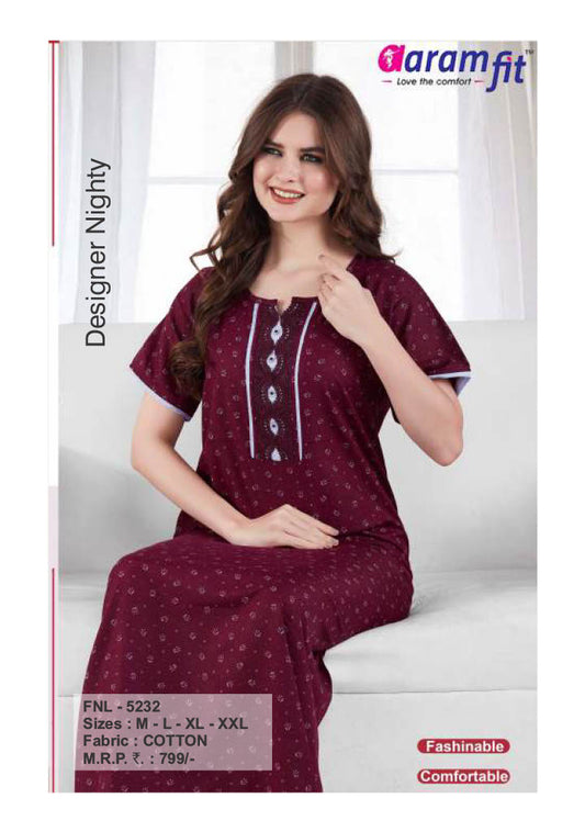 AARAMFIT DESIGNER NIGHTY FNL-5232