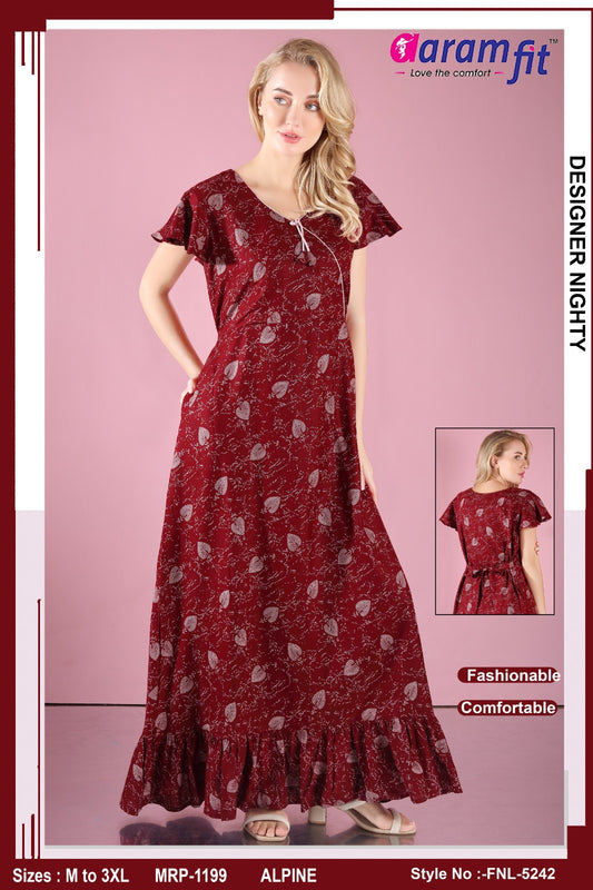 AARAMFIT DESIGNER NIGHTY FNL-5242