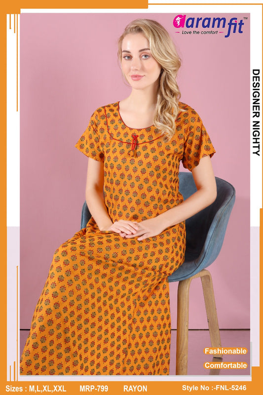 AARAMFIT DESIGNER NIGHTY FNL-5246
