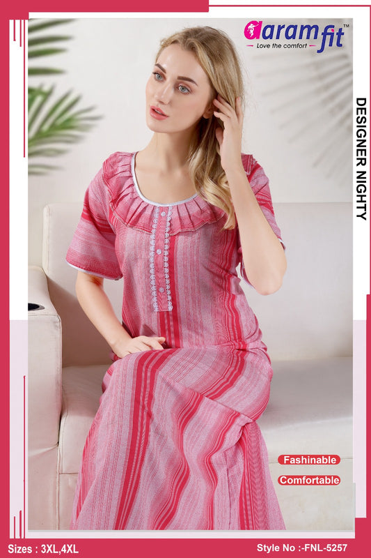 AARAMFIT DESIGNER NIGHTY FNL-5257 / 3XL-4XL