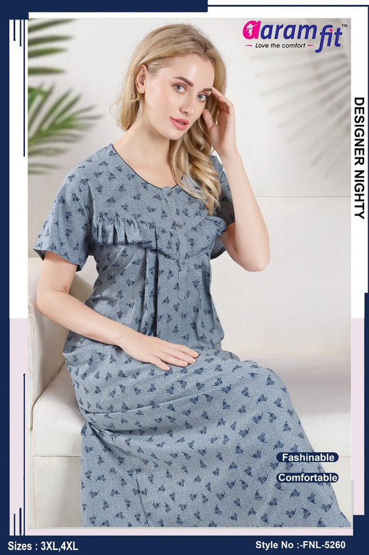 AARAMFIT DESIGNER NIGHTY FNL-5260 / 3XL-4XL