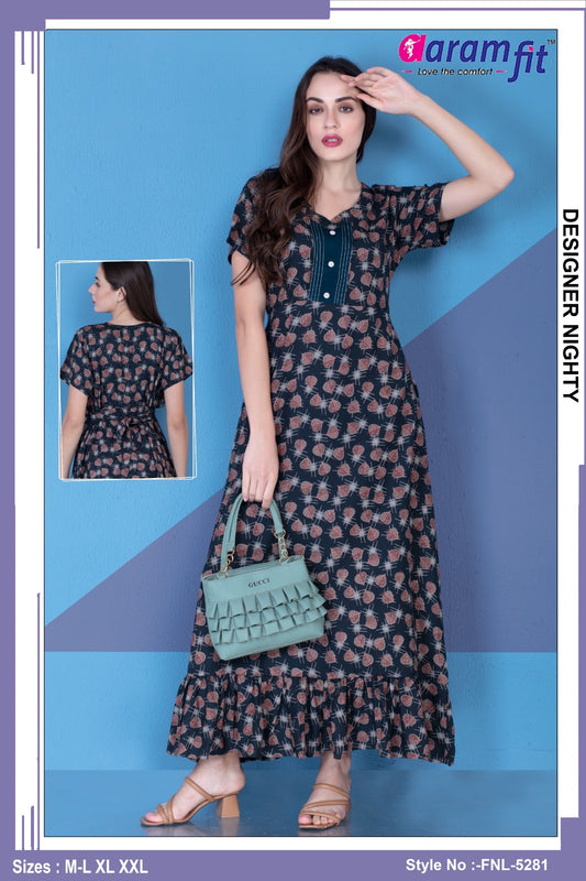 AARAMFIT DESIGNER NIGHTY FNL-5281