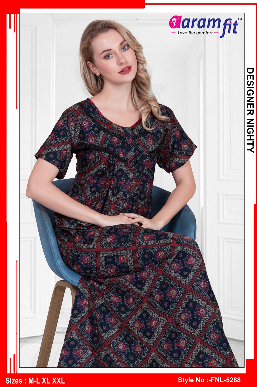 AARAMFIT DESIGNER NIGHTY FNL-5288