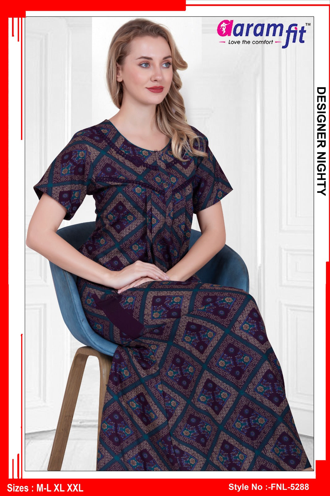 AARAMFIT DESIGNER NIGHTY FNL-5288