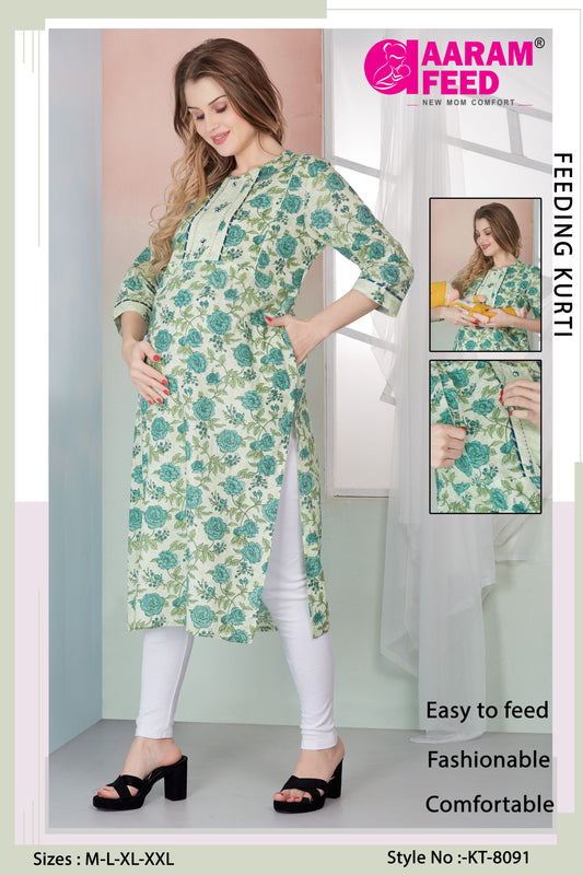 AaramFeed Feeding Kurti KT-8091