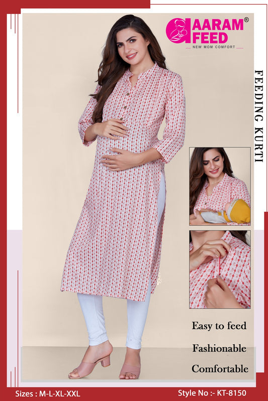 AaramFeed Feeding Kurti-KT-8150