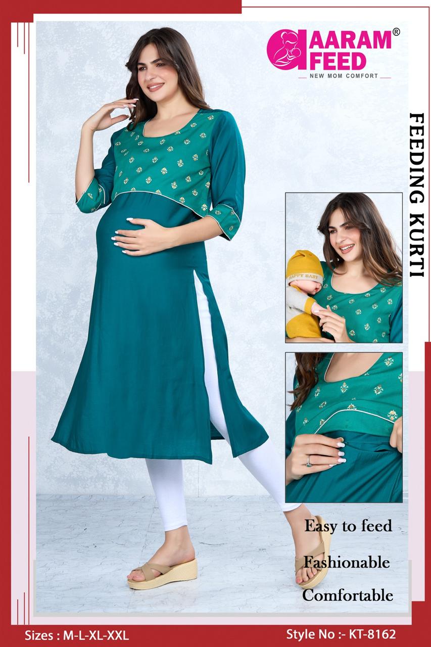 AaramFeed Feeding Kurti-KT-8162