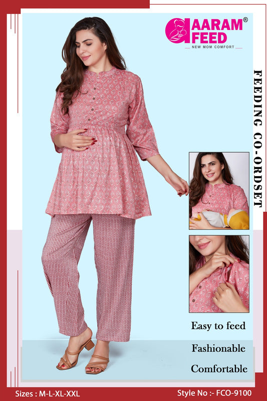AARAMFEED FEEDING CO-ORD SET-FCO-9100