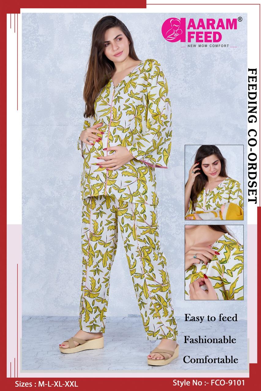 AARAMFEED FEEDING CO-ORD SET-FCO-9101