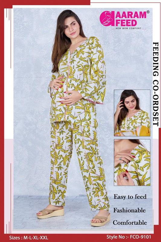 AARAMFEED FEEDING CO-ORD SET-FCO-9101