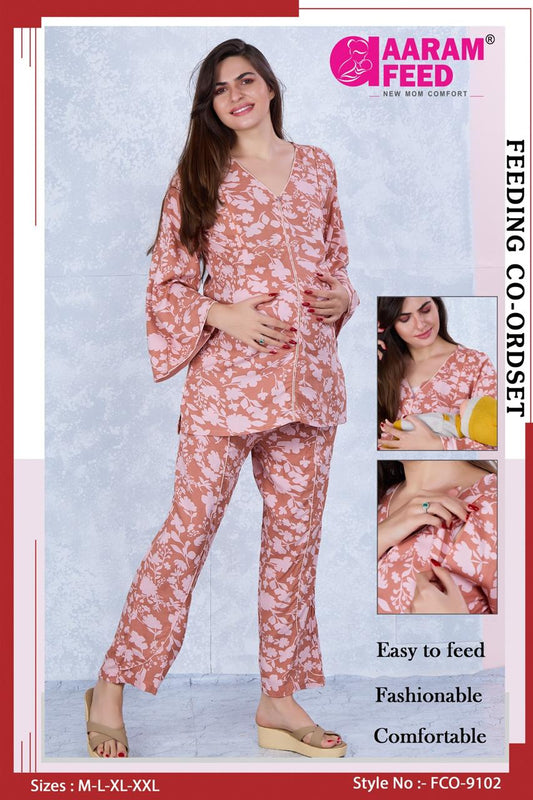 AARAMFEED FEEDING CO-ORD SET-FCO-9102