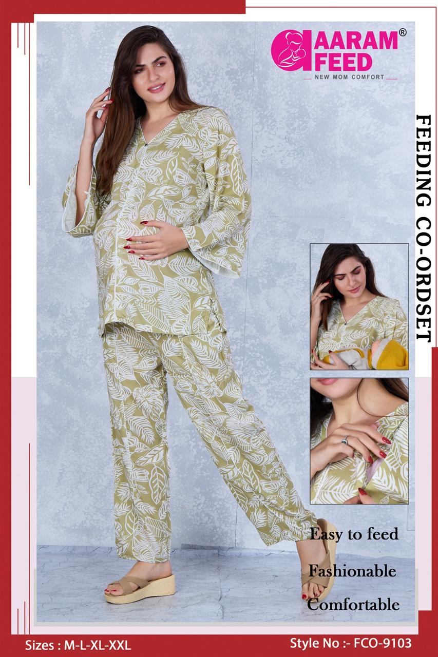 AARAMFEED FEEDING CO-ORD SET-FCO-9103