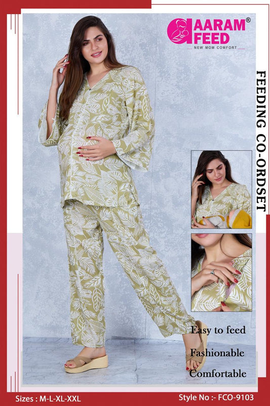 AARAMFEED FEEDING CO-ORD SET-FCO-9103