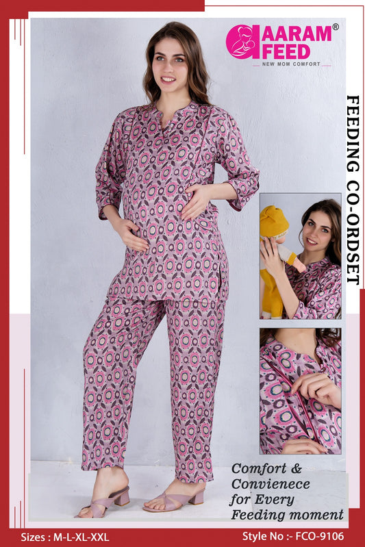 AARAMFEED FEEDING CO-ORD SET-FCO-9106