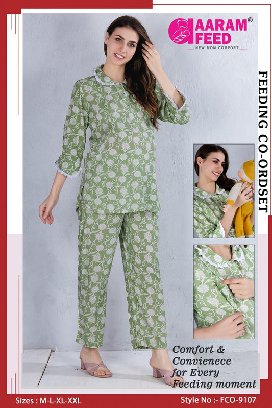 AARAMFEED FEEDING CO-ORD SET-FCO-9107