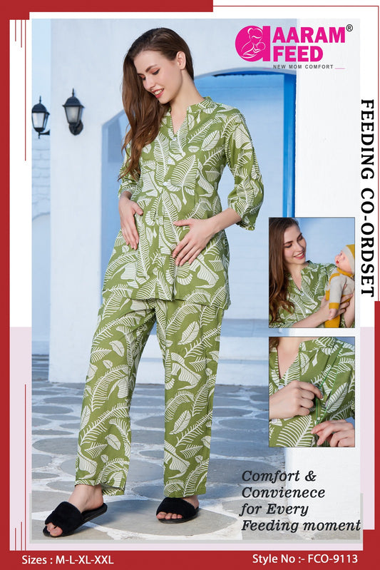 AARAMFEED FEEDING CO-ORD SET-FCO-9113