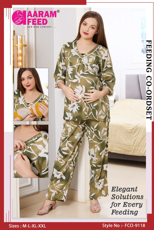 AARAMFEED FEEDING CO-ORD SET-FCO-9118