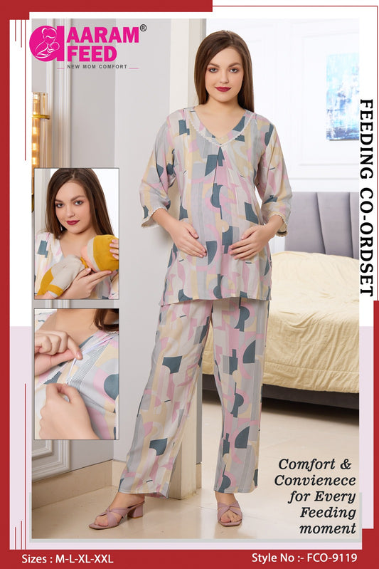 AARAMFEED FEEDING CO-ORD SET-FCO-9119