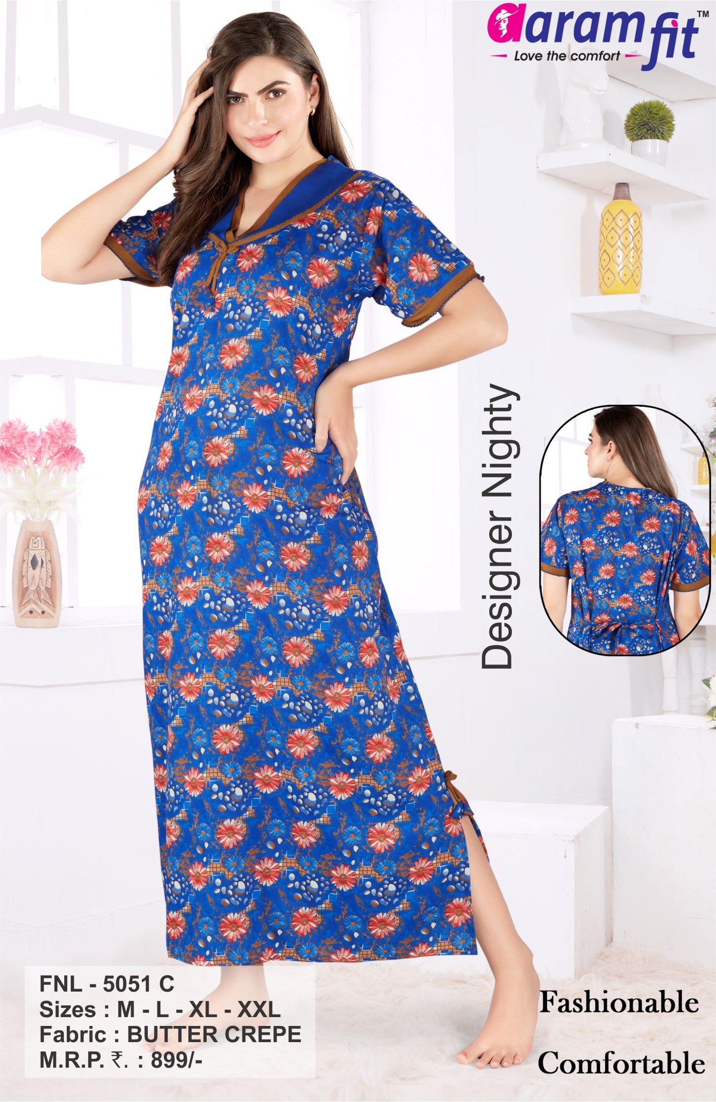 AARAMFIT DESIGNER NIGHTY FNL-5051