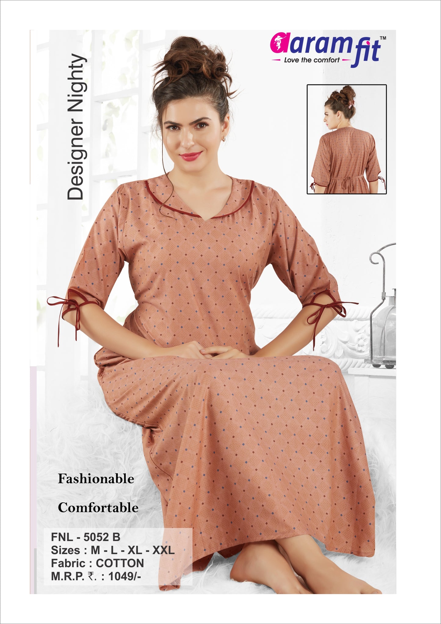 AARAMFIT DESIGNER NIGHTY FNL-5052