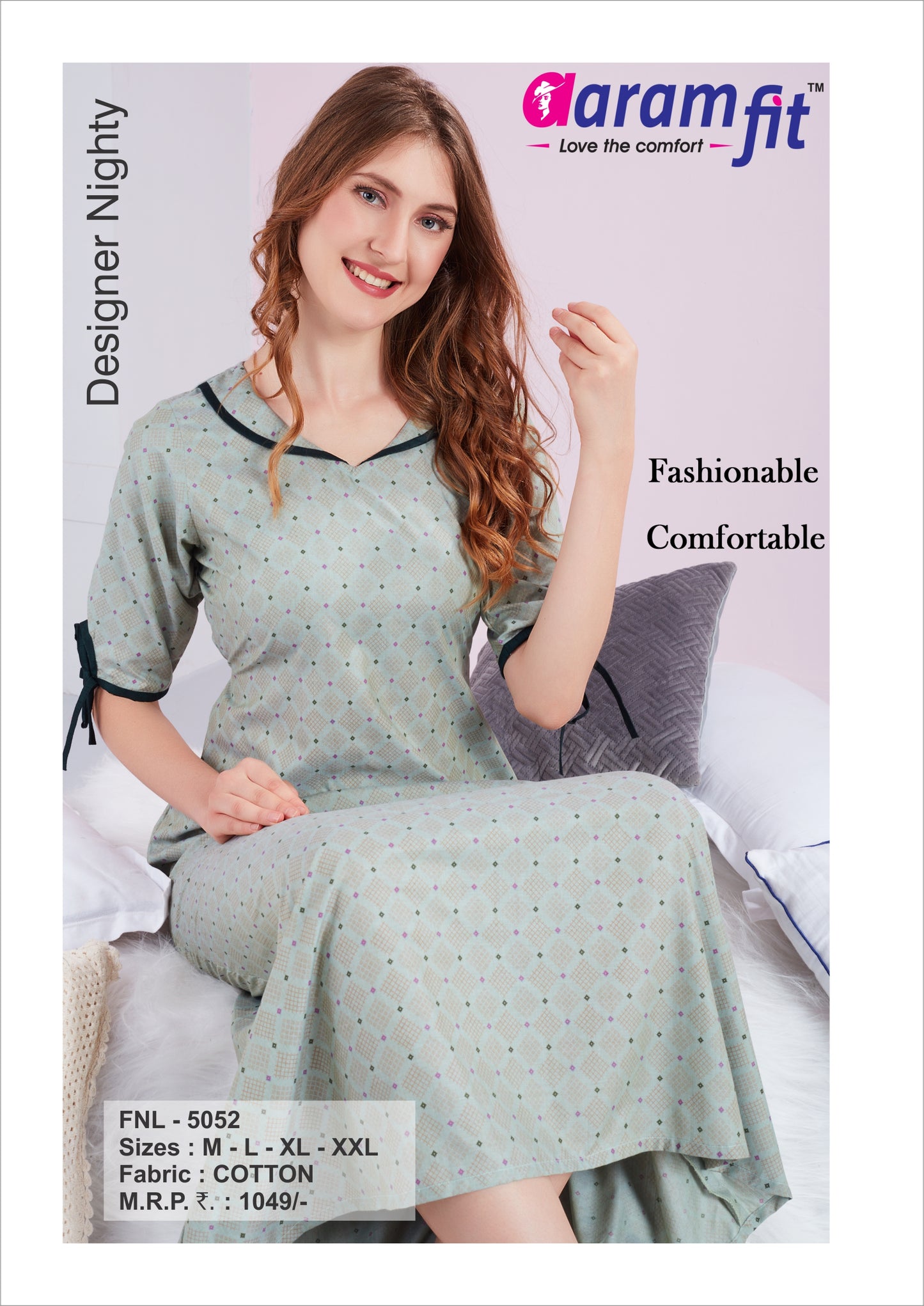 AARAMFIT DESIGNER NIGHTY FNL-5052