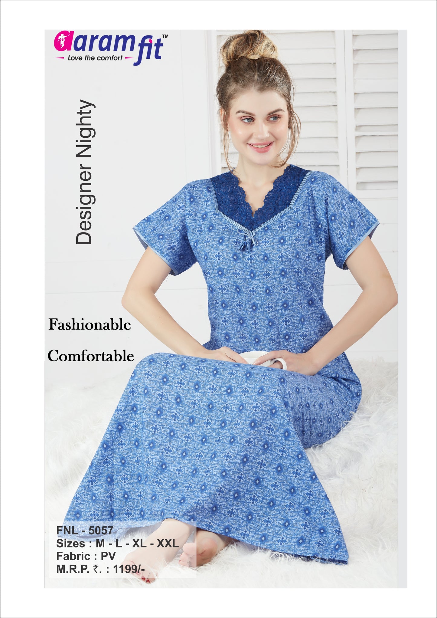 AARAMFIT DESIGNER NIGHTY FNL-5057
