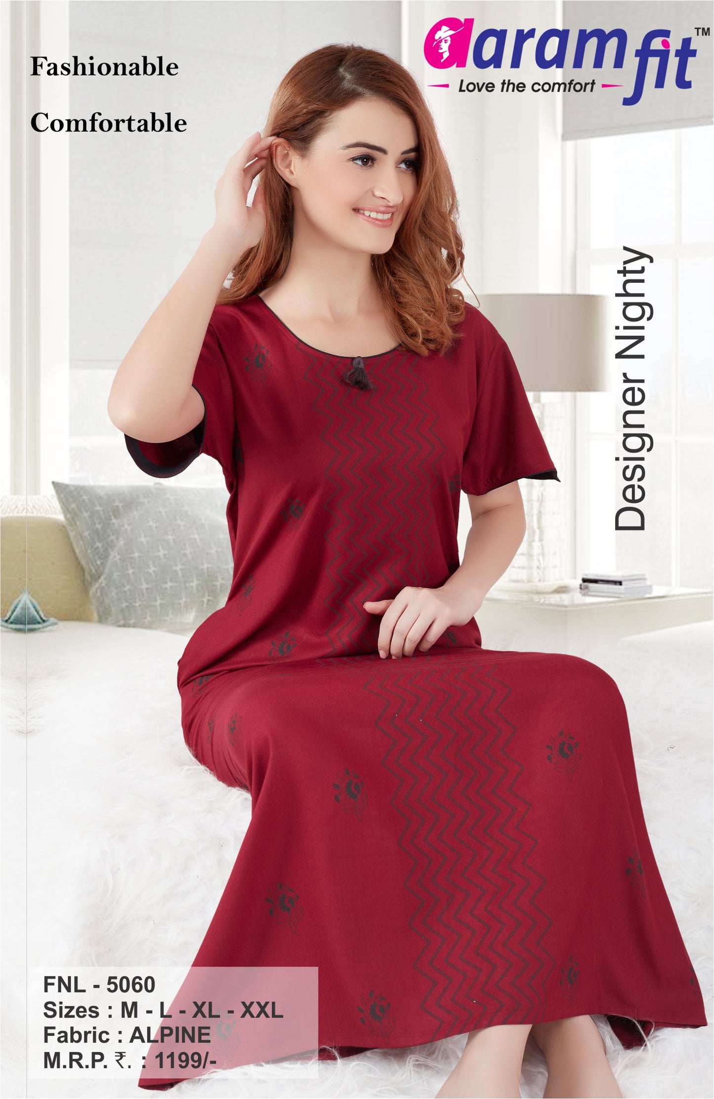 AARAMFIT DESIGNER NIGHTY FNL-5060