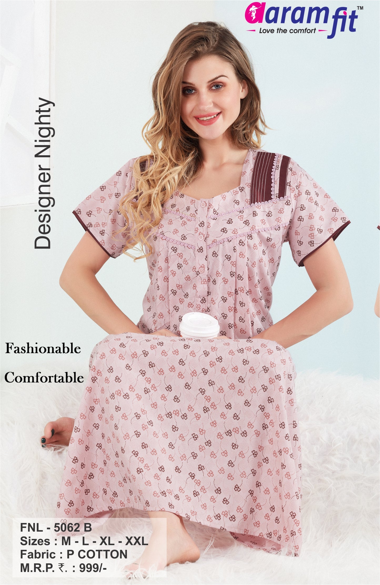 AARAMFIT DESIGNER NIGHTY FNL-5062