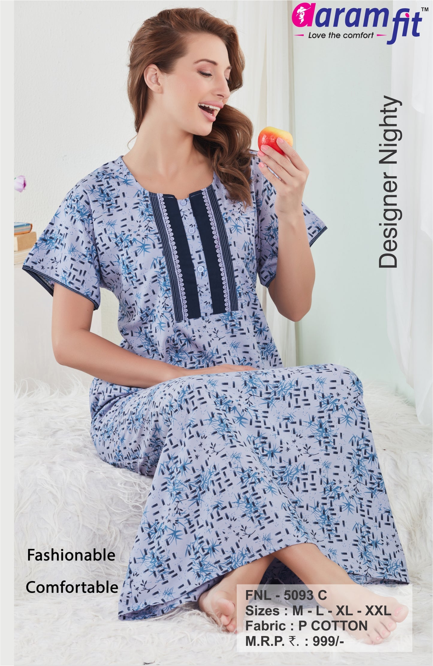 AARAMFIT DESIGNER NIGHTY FNL-5093