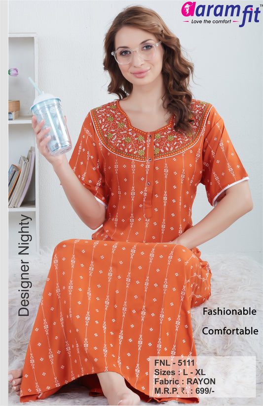AARAMFIT DESIGNER NIGHTY FNL-5111